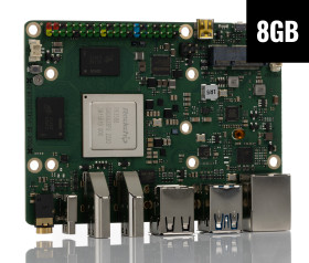 Luzem ROCK 5 Model B 8 GB Pojedyncza płyta Komputer- Pudełko po 50