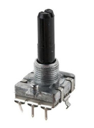 ENKODER EC16 24 IMPULSY L=25mm OŚ MOLETOWANA (ENK1701)