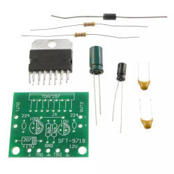 Moduł wzmacniacz audio TDA7297 2x15W DIY KIT do samodzielnego złożenia SFT-9718