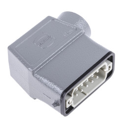 Wzmocnione złącze zasilania 10 + PE-pinowe HARTING 16A 250 V Męski PG16