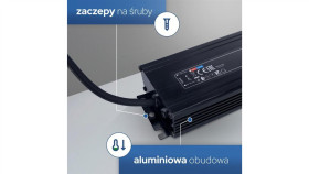 Zasilacz Led Hermetyczny Slim Wodoodporny Ip67 12V 17A 200W Vesta-200Horoz