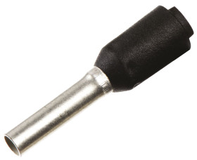 Końcówka tulejkowa izolowana 1.5mm² długość 8mm Czarny średnica 1.7mm Izolowane Weidmuller
