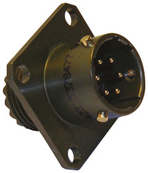 Złącze 10-pinowe Żeński Amphenol Limited Męski Montaż na kołnierzu MIL-DTL-26482 rozmiar 12