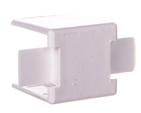 Łącznik prosty do kanałów kablowych GU 15x17 biały /2szt/ ECGU1517B
