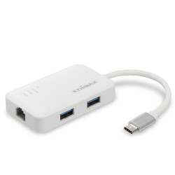 Hub sieciowy USB 3.0 EU-4308 RJ45 2 Magistrala USB, Edimax