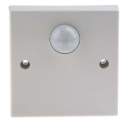 Wyłącznik ścienny PIR, 220→ 240 V prądu zmiennego, zasięg 7 m, montaż Ściana, EMC-2004/108/WE, Zgodność z