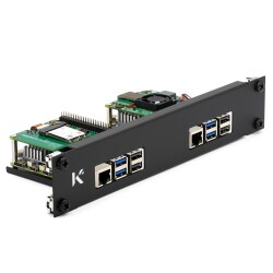 KKSB 10" 1U Rack Panel for Raspberry Pi