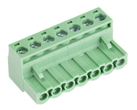 Klucz polaryzacyjny 7 -pinowe raster 5.08mm Przewlekany Żeński RS PRO