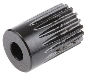 Koło zębate walcowe, moduł: 1, l.zębów: 18, śr. piasty: 20mm, śr. otworu: 8mm, Stal