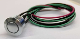 Nasadka przełącznika Chwilowy SPST średnica wycięcia 16mm, montaż panelowy RS PRO