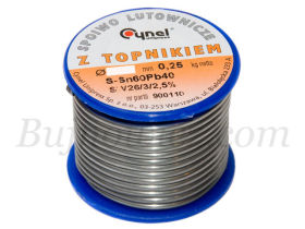 Spoiwo Sn60Pb40-SW26 2.00mm 250g