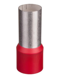 Końcówka tulejkowa izolowana TI 95mm2/25mm czerwona cynowana TI95L25x25 /25szt./