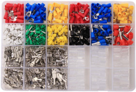 Cable connector assortment, crimp connector, 850 pieces, 22C423