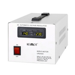 Stabilizator napięcia MSER-500 500VA automatyczny serwomotor