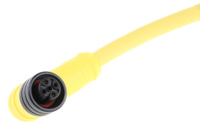 Przewód czujnik-siłownik ze złączem Złącze M12 liczba rdzeni 4 długość 2m Rodzaj A Męskie