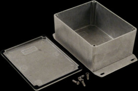 Aluminum die cast enclosure, (L x W x H) 119 x 94 x 56 mm, natural, IP65, 1590WCF