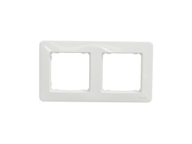 SEDNA DESIGN & ELEMENTS Ramka 2 podwójna biała SDD311802 SCHNEIDER ELECTRIC