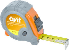 Rolling tape measure, 5 m, steel, 206 g, AV02011