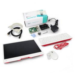 Zestaw justPi Full Kit - Raspberry Pi 5 WiFi 8GB RAM + Monitor + 32GB microSD + oficjalne akcesoria
