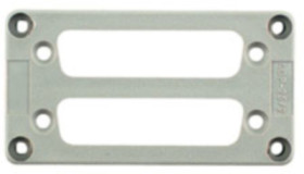 Adapter plate for heavy duty connectors, 1666230000