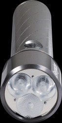 E300690600 LED flashlight, 1500 lm, silver, 6x AA (Mignon)