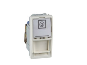 UNICA Gniazdo komputerowe RJ45 kat.5e UTP 1 moduł piaskowy MGU3.410.25 SCHNEIDER ELECTRIC