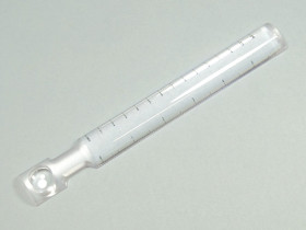 Lupa jubilerska linijka 15cm x2.5/x5 do czytania MG19161