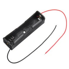 1 Slotowa Skrzynka na Baterię 18650, Uchwyt na Akumulator z Możliwością Ponownego Naładowania, do 1x18650 Baterii, Zestaw Do Sam