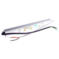 Zasilacz ZI LED 12V/3.75A IP67 A A12-3751, Impulsowy metalowa obudowa