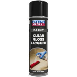 Sealey SCS065S Gloss Lacquer 500ml - Clear
