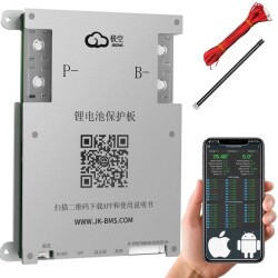 Smart BMS z balanserem 1A JK BMS B1A8S10P LiFePO4 Li-Ion 3S-8S 100A