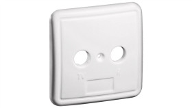 Pokrywa 2-Otworowa Do Gniazd Antenowych