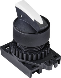 TRU COMPONENTS TC-9860208 S2SRN-S5KW Przełącznik ścienny blokada biały 2 x 45 ° 1 szt.