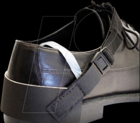 911000 000001 ESD heel and toe strap, with clip fastener