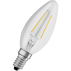 OSRAM 4058075434141 LED Retrofit CLASSIC B 2.5W 840 Clear E14 Bulb