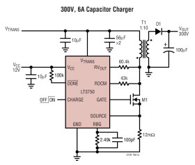Capacitor Charger Controller
