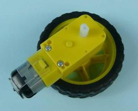 KOŁO DO ROBOTA 65x26mm Z SILNIKIEM 5V