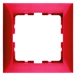 Berker S.1 Ramka 1-krotna czerwony połysk 10118962