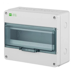 Rozdzielnica hermetyczna HERMETICA RN 1x12+1 400V AC 1000V DC PE+N dymny IP65 2207-01