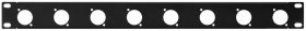 Monacor RCP-8732U 1 U Panel rack 19''