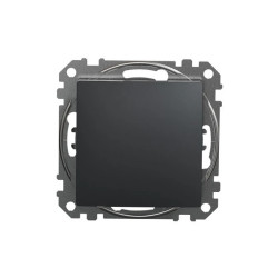 Łącznik schodowy 16AX, czarny antracyt, Sedna Design i Elements SDD114166