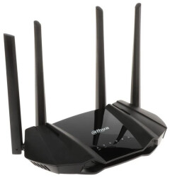 Router AX15M Wi-Fi 6, 2.4 GHz, 5 GHz, 300 Mb/s + 1201 Mb/s DAHUA