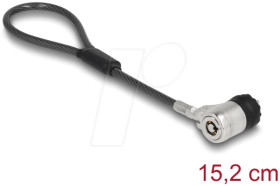 20941 Laptop Security Cable with Key Lock 15.2 cm for Kensington Slot