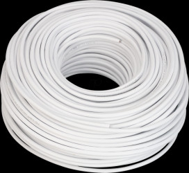 1802-100R-UF Patch cable, Cat.6a, S/FTP, UltraFlex, 100m, white