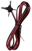 KAB209 Kabel zasilający krzyżak uniwersalny , 1.5m (J3.5; J2.5; WDC2.1; WDC2.5)