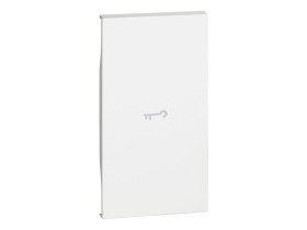 LIVING NOW Klawisz z symbolem "klucz" - 2 moduły - biały KW01M2F LEGRAND