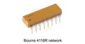 4116R-003-221/331 resistor network - Bourns
