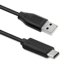Qoltec Kabel USB 3.1 typ C męski USB 2.0 A męski 0.25m