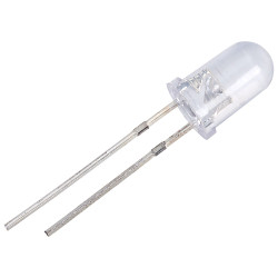 TruOpto OSWWY25111E 5mm White Ac LED 10000MCD 15&#xB0;