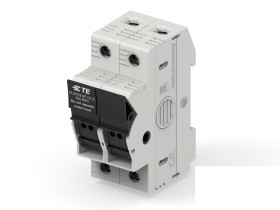 Oprawa bezpiecznikowa Uchwyt bezpiecznika modułowego rozmiar: 10 x 38mm 30A 600V Zacisk TE Connectivity